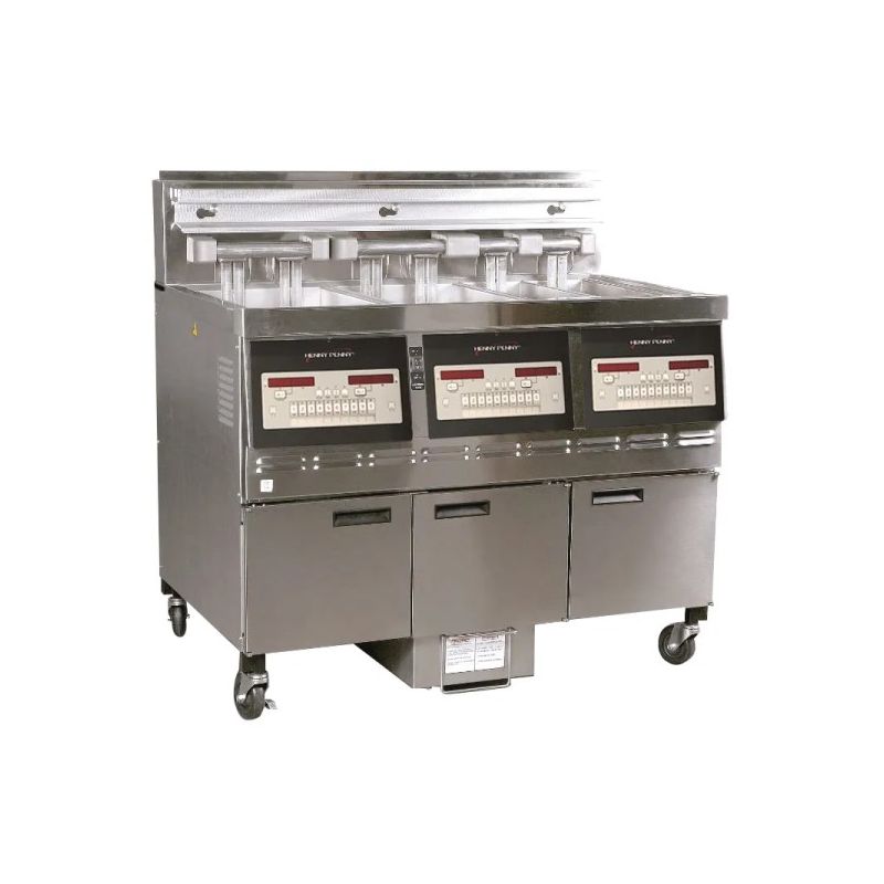 Friteuse électrique haut rendement 3 x 18 l - 42 kw Friteuse électrique haut rendement 3 x 18 l - 42 kw