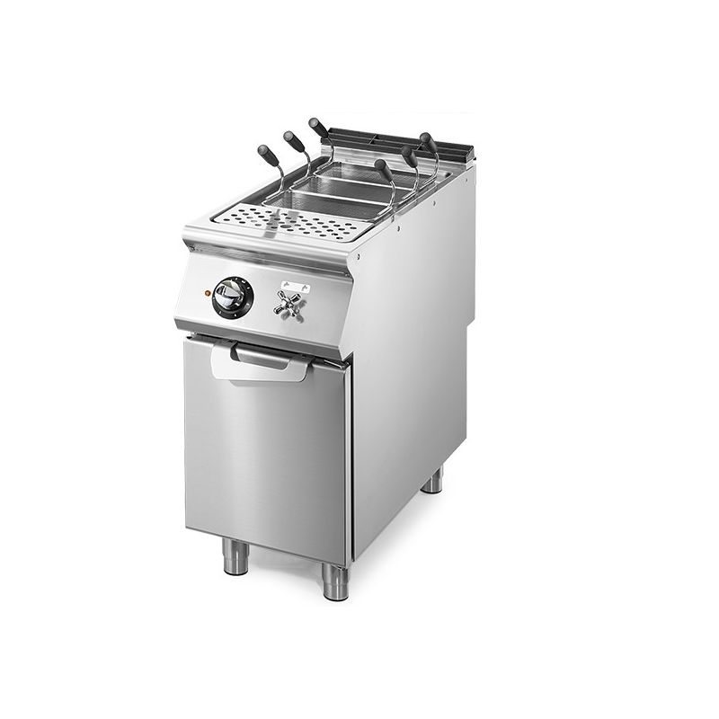 Cuiseur à pâtes électrique, 1 bac gn 1/1, capacité 1x 40 litres, résistances fixes Cuiseur à pâtes électrique, 1 bac gn 1/1, capacité 1x 40 litres, résistances fixes