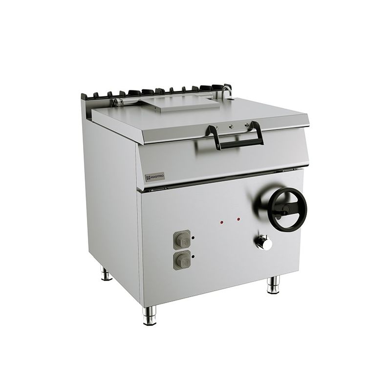 Sauteuse basculante électrique, capacité 60 litres, cuve en inox Sauteuse basculante électrique, capacité 60 litres, cuve en inox