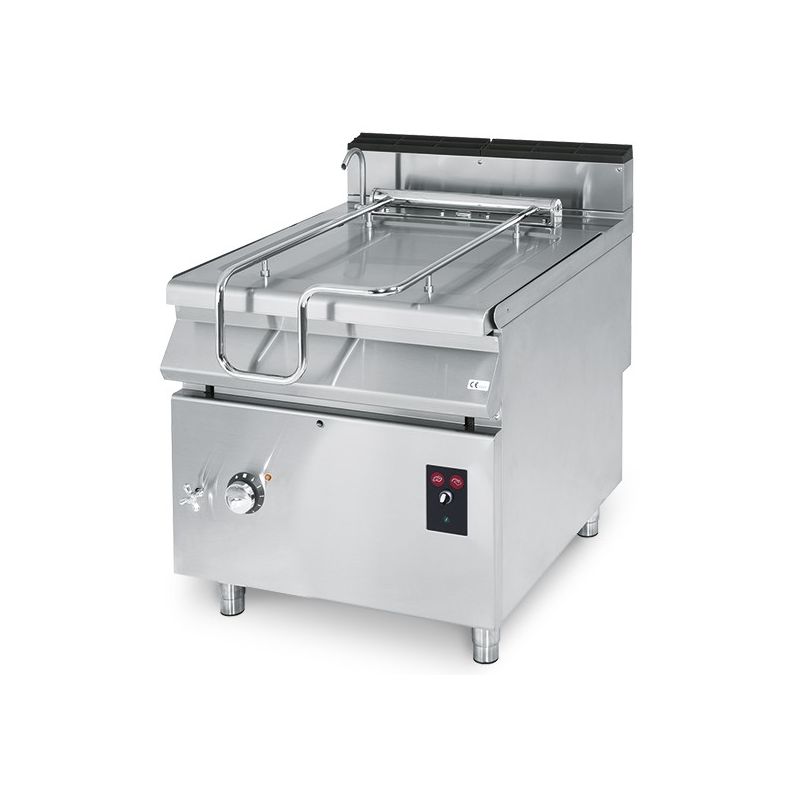 Sauteuse basculante électrique, capacité 50 litres, avec cuve en inox motorisée Sauteuse basculante électrique, capacité 50 litres, avec cuve en inox motorisée