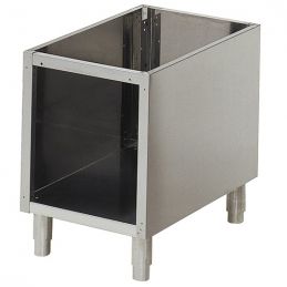 Soubassement ouvert pour appareils de table L400 mm