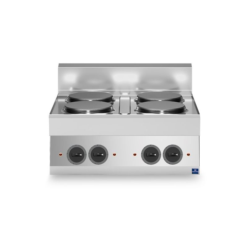 Plan de cuisson électrique avec 4 plaques - 700x650x300 mm Plan de cuisson électrique avec 4 plaques - 700x650x300 mm