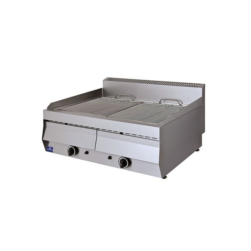Grill à gaz à eau de table, 2 zones Grill à gaz à eau de table, 2 zones