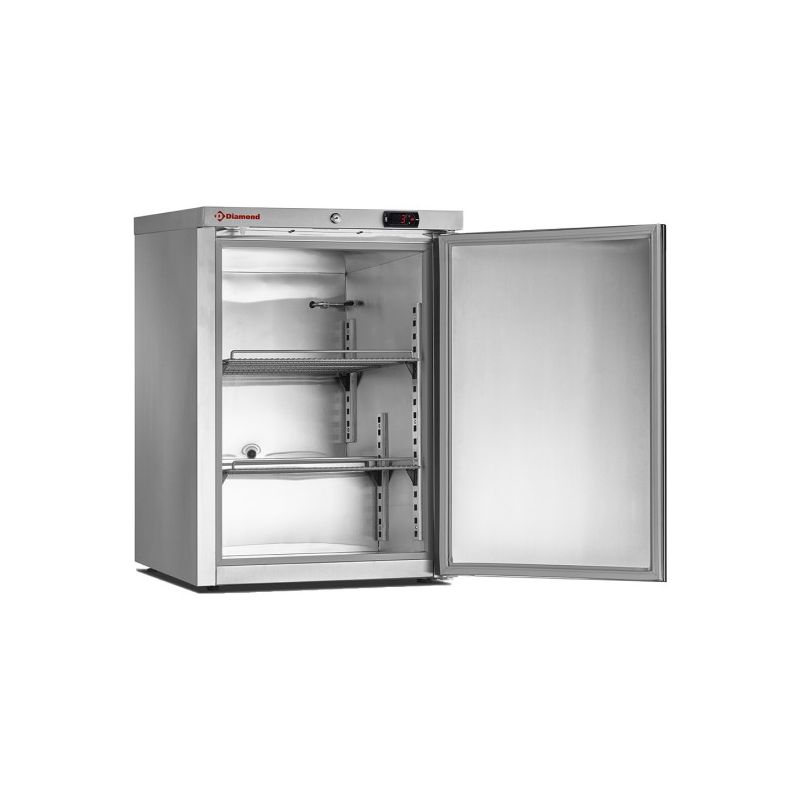 Congélateur statique, 150 litres acier inox Congélateur statique, 150 litres acier inox