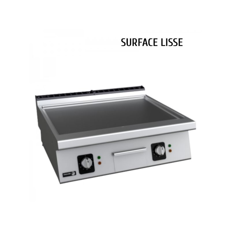 Plancha électrique professionnelle 80 cm FAGOR -série 700, surface lisse Plancha électrique professionnelle 80 cm FAGOR -série 700, surface lisse