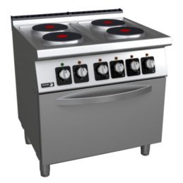 Fourneau électrique avec 4...