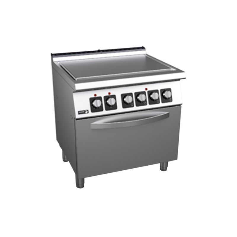 Fourneau électrique “Coup de feu” avec four GN-2/1, Fagor Fourneau électrique “Coup de feu” avec four GN-2/1, Fagor