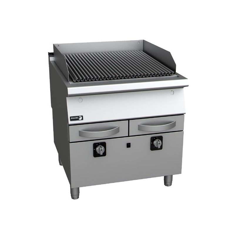 Gril à charbon gaz Fagor B-G7101 Gril à charbon gaz Fagor B-G7101