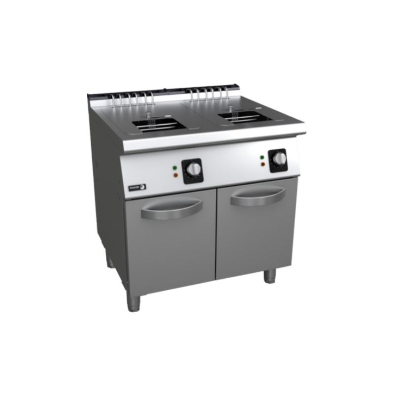 Friteuse à gaz 2x15 litres, à poser, F-E7215 Friteuse à gaz 2x15 litres, à poser, F-E7215
