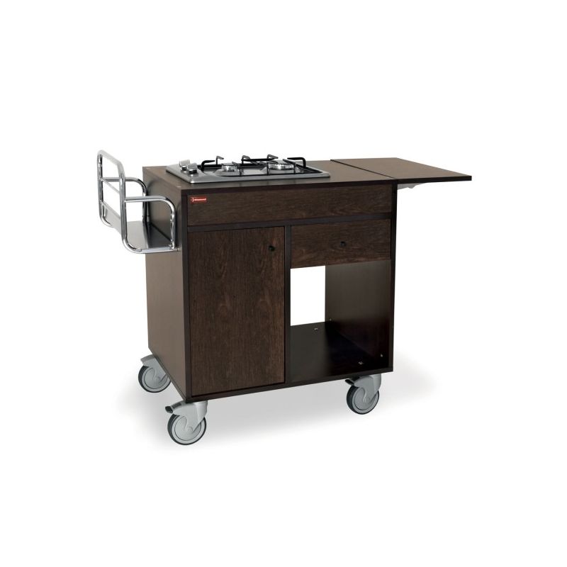 Chariot de flambage 2 feux gaz