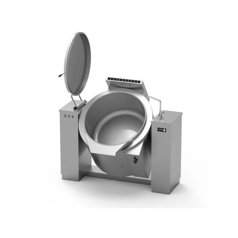 Marmite cylindrique basculante à gaz, chauffage direct, Fagor MCBG-500