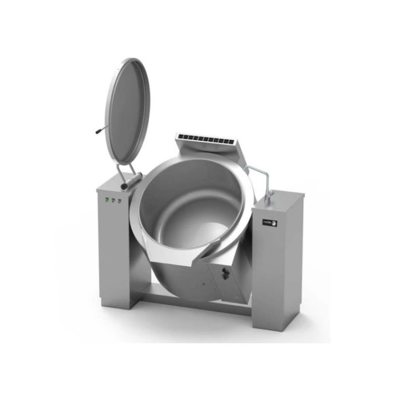 Marmite cylindrique basculante à vapeur à chauffage indirect, Fagor MCBIV-500