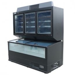 Module GMS – MINI MARKET - froid négatif - 3 portes (CQSUP21-2), afi