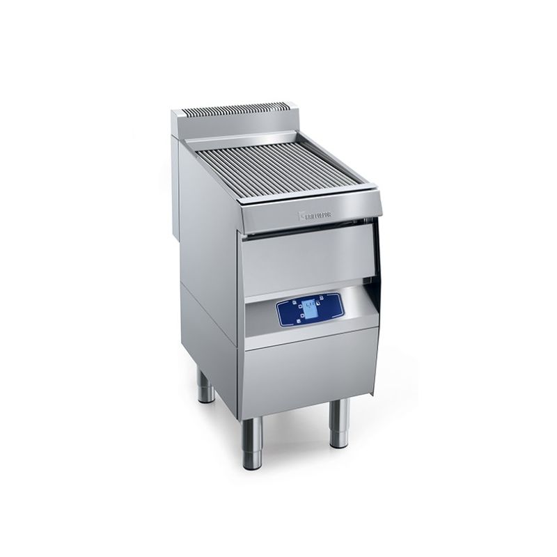 Grill électrique professionnel numérique - 1 zone de cuisson - monophasé ou triphasé