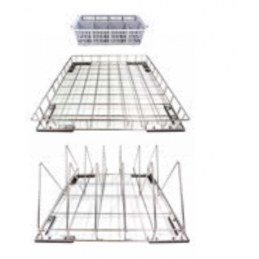 Lave batterie avec pompe de vidange panier 600x670 mm hauteur max 445 mm