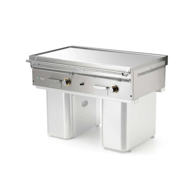 Teppanyaki plaque lisse rectifiée gaz - Mainho