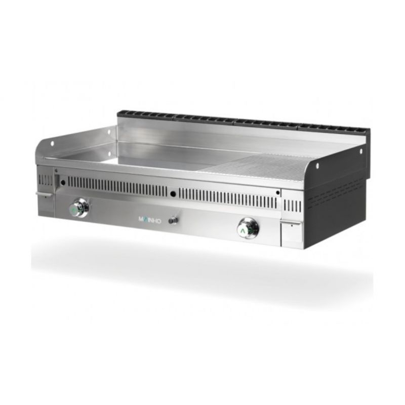 Fry-Top PCR-90N Gaz semi-rainuré Euro-Crom Mainho