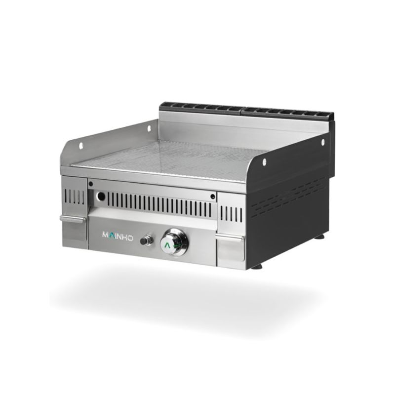 Fry-Top rainuré PLRR-60N Gaz Euro-Snack MAINHO