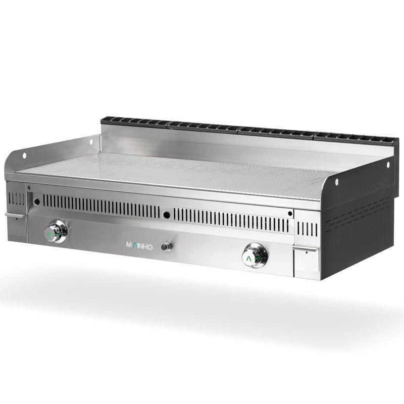 Fry-Top PLRR-120N Gaz Plaque rainurée Euro-Snack - MAINHO