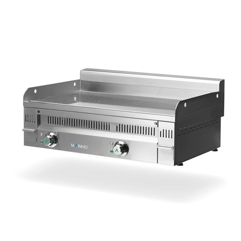 Fry-Top rainuré PLRR-90ET électrique 400V Euro-Snack Mainho