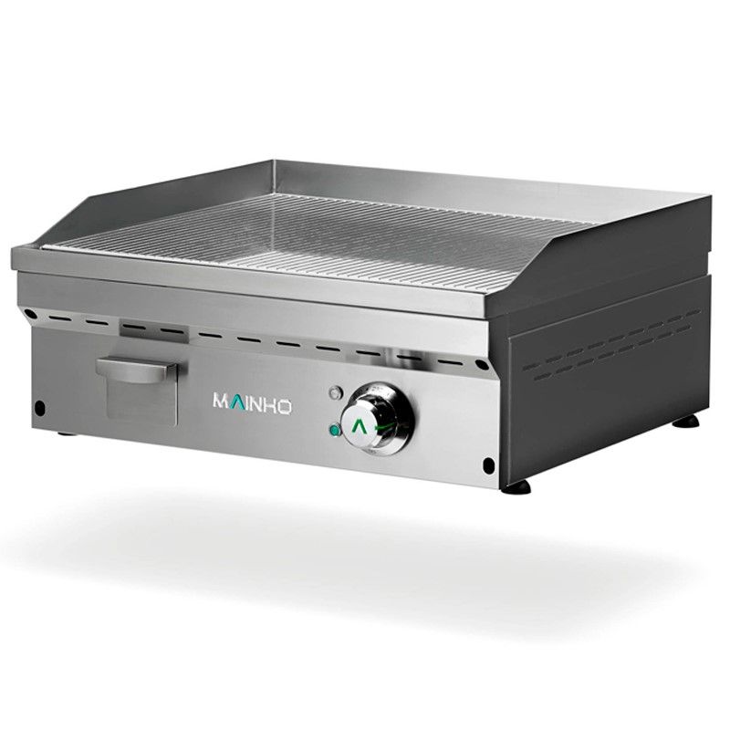 Fry-top Plancha rainuré FCRRE-60 électrique 400V Full-Crom Mainho