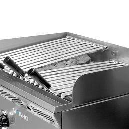 Grill Barbecue Gaz modulaire, en acier inox, ELBI-31GN 6.5 Kw ECO-LINE- MAINHO