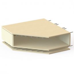 Four électrique à pizzas "extra large", 6 pizzas 350mm - FULL pierre réfractaire