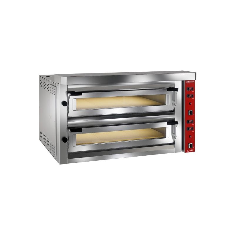 Four électrique à pizzas "extra large", 2x 6 pizzas
LFD-12L