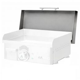 Couvercle Inox TB basculant pour plancha NC-NS Mainho