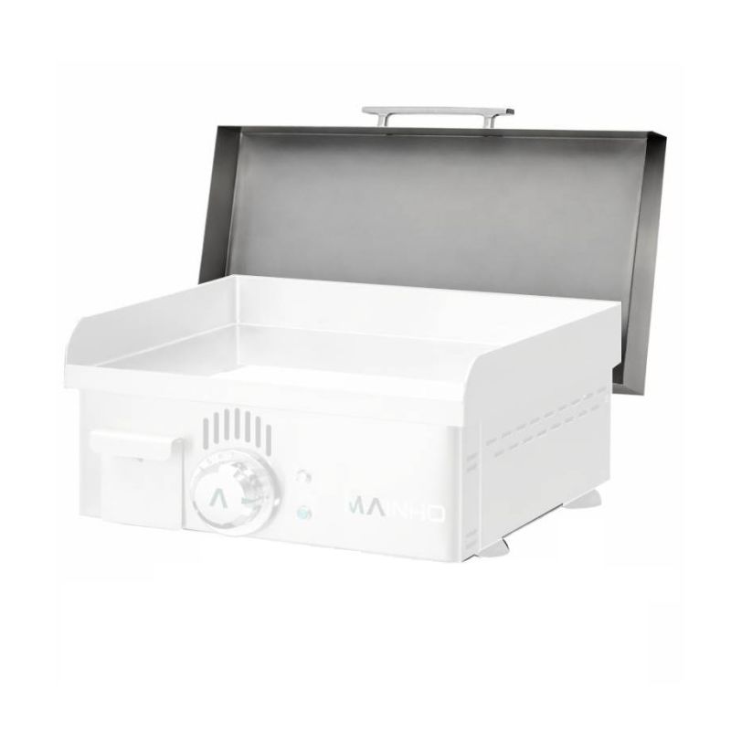 Couvercle Inox TB basculant pour plancha NC-NS Mainho