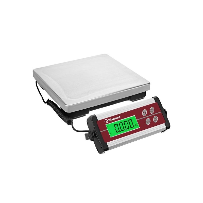Bascule électronique inox, 15Kg x 5g
