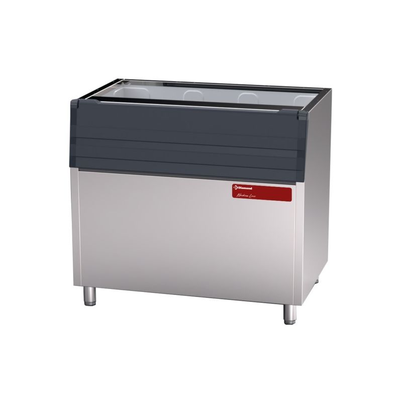 Bac de stockage de 350 kg, pour glaçons pleins