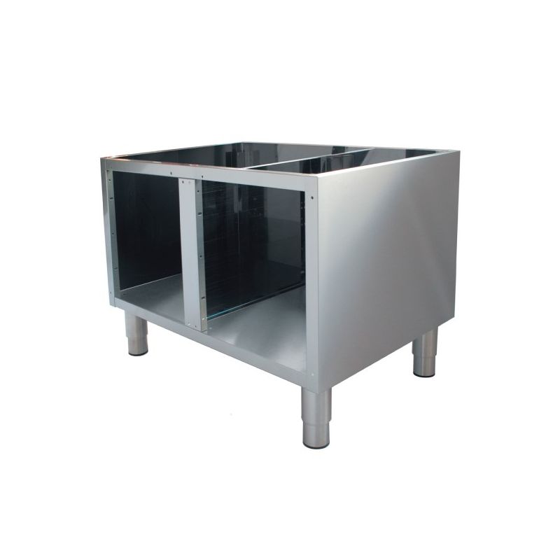 Soubassement ouvert en acier inox AISI 304