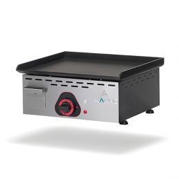 Plancha électrique en Chrome dur - Fer bruni noir - (ECOEM-CD-UNI PV) -230V - MAINHO