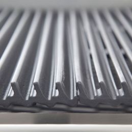 Grill pierre de lave gaz, grille en fonte 1 mod. -TOP-