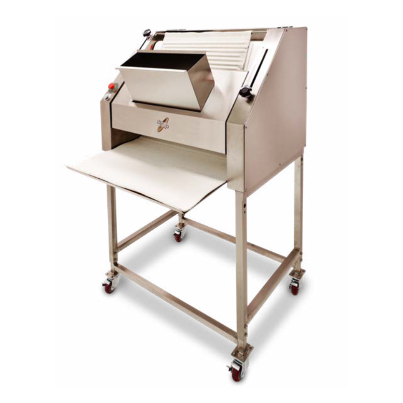 Façonneuse 3 cylindres manuelle tôlée en inox, sinmag