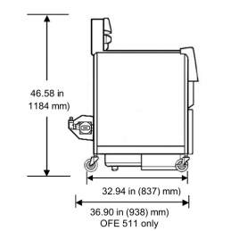Friteuse électrique haut rendement 15 l - 17 kw