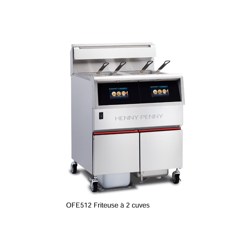 Friteuse électrique haut rendement 30 l - 34 kw