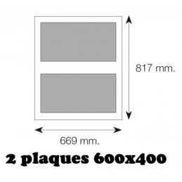 Four modulaire 2 plaques EMT, salva