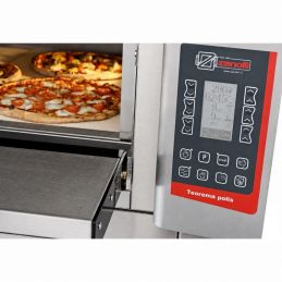 Four électrique 9 pizzas 6 plateaux 400x600 ZANOLLI