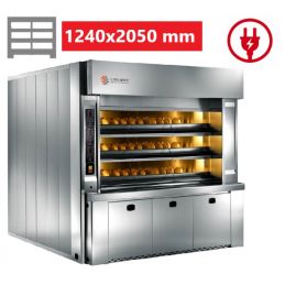 Four à sole 3 étages électrique ENERGY 62 L124xP205 LOGIUDICE FORNI