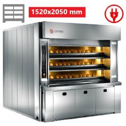 Four à sole 3 étages électrique ENERGY 76 L152xP205 LOGIUDICE FORNI