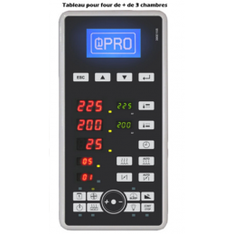 Four à sole électrique 4 chambres 8 bouches L124xP165 DEKOMONDIAL