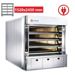 Four à sole 4 étages 8 bouches L152xP245 électrique ENERGY 76,  LOGIUDICE FORNI