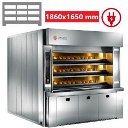 Four à sole 9 bouches électrique ENERGY 62 LOGIUDICE FORNI