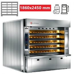 Four à Sole 5 étages 15 bouches Gaz et Fioul FOKUS LOGIUDICE FORNI
