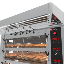 Four boulangerie électrique 5 étages 15 bouches REAL FORNI