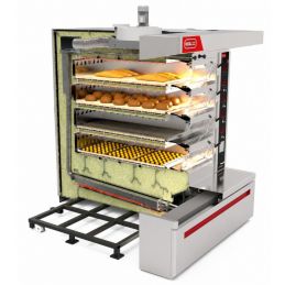 Four boulangerie électrique 5 étages 15 bouches REAL FORNI