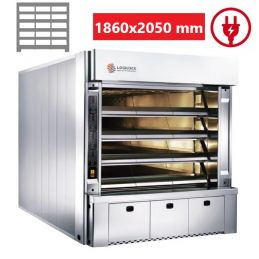 Four à sole 5 étages 15 bouches électrique ENERGY 62 LOGIUDICE FORNI