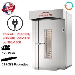 Four rotatif électrique cristal 800x800 ou 800x1000 PAVAILLER